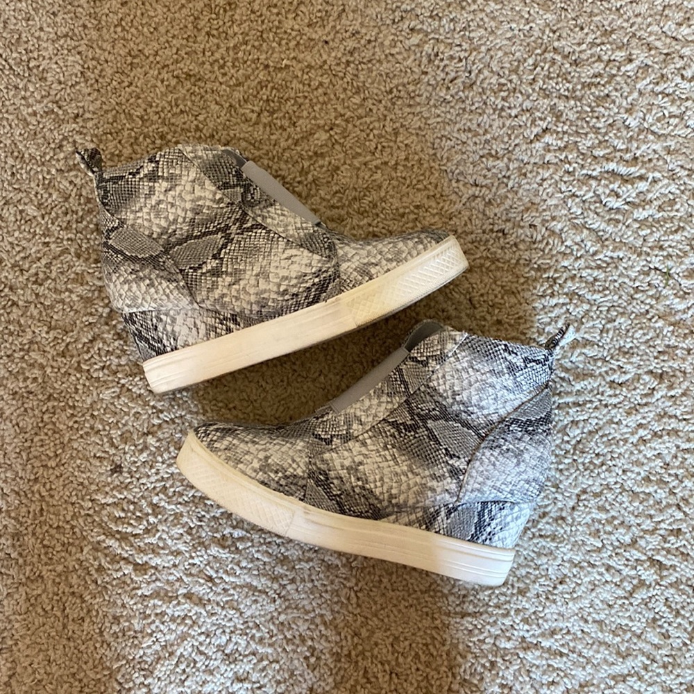 Womens snake skin high tops